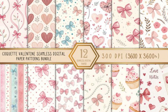 Coquette Valentine Digital Paper Bundle: A Practical Tool for Creative and Productive Workflows