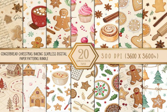 Gingerbread Christmas Baking Digital: Creative Holiday Inspiration