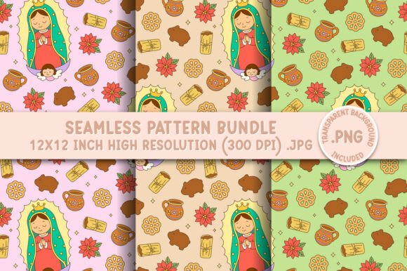 How to Use the Mexican Virgencita Christmas Pattern in Your Holiday Projects