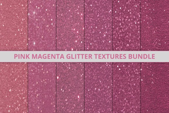 Pink Magenta Glitter Textures Pack: A Sparkling Solution for Creative Projects