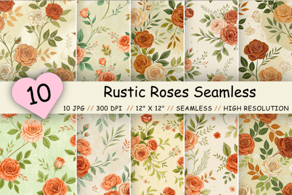 Seamless Terracotta Green Tones Pattern for Creative Projects