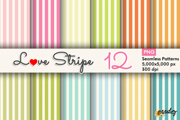 Stripe in Mix Shade 1: A Versatile Digital Paper Pack for Creative Projects